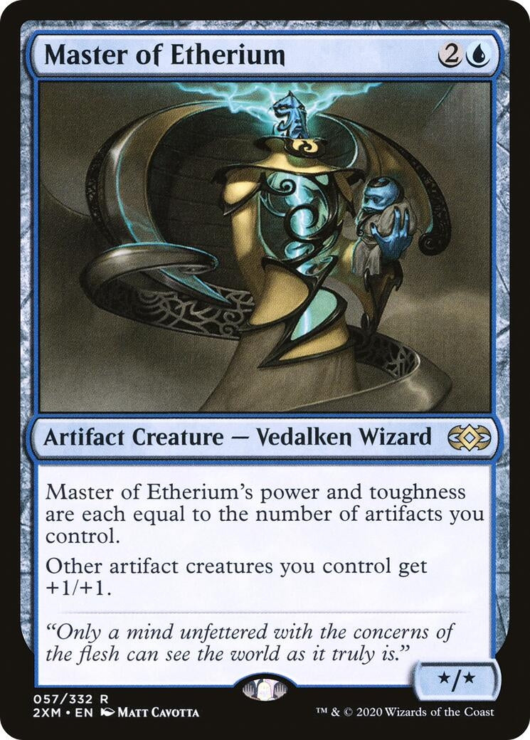 Image for Master of Etherium (57) [Double Masters] - Magic: The Gathering