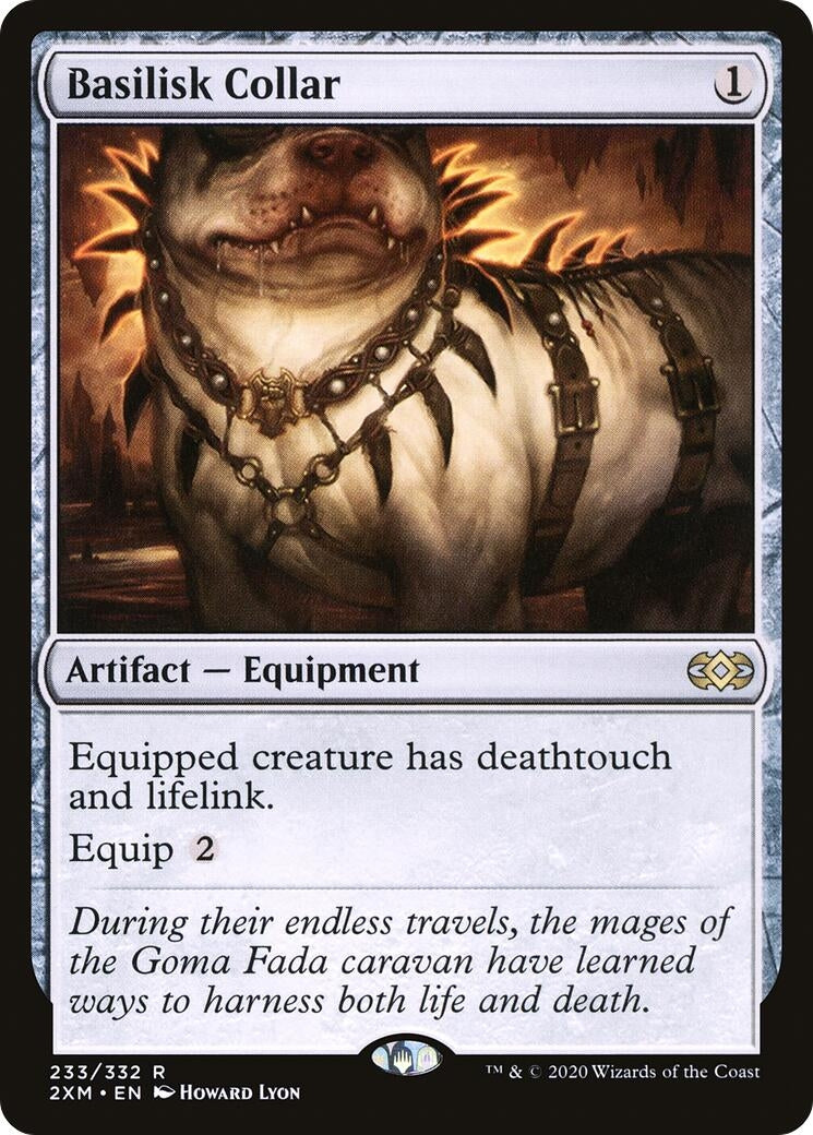 Image for Basilisk Collar (233) [Double Masters] - Magic: The Gathering