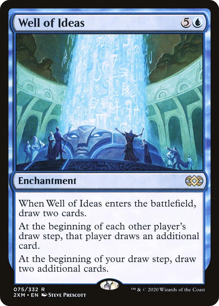 Image for Well of Ideas (75) [Double Masters] - Magic: The Gathering