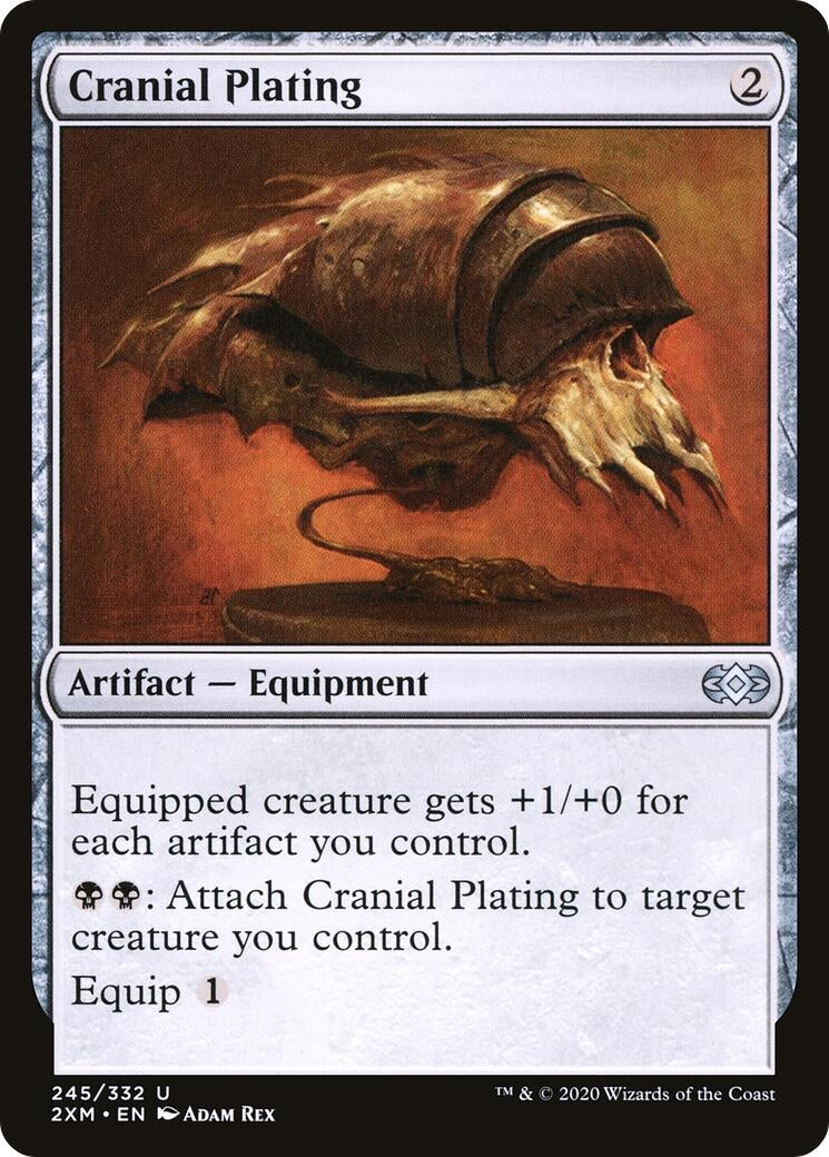 Image for Cranial Plating (245) [Double Masters] - Magic: The Gathering