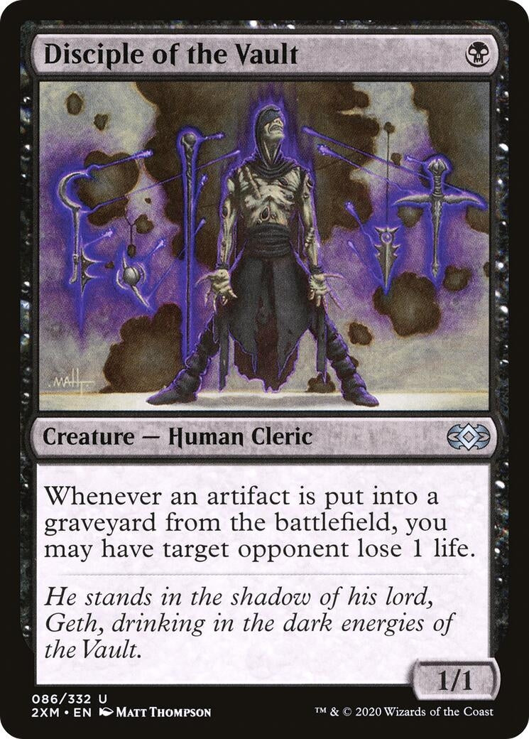 Disciple of the Vault (86) [Double Masters]