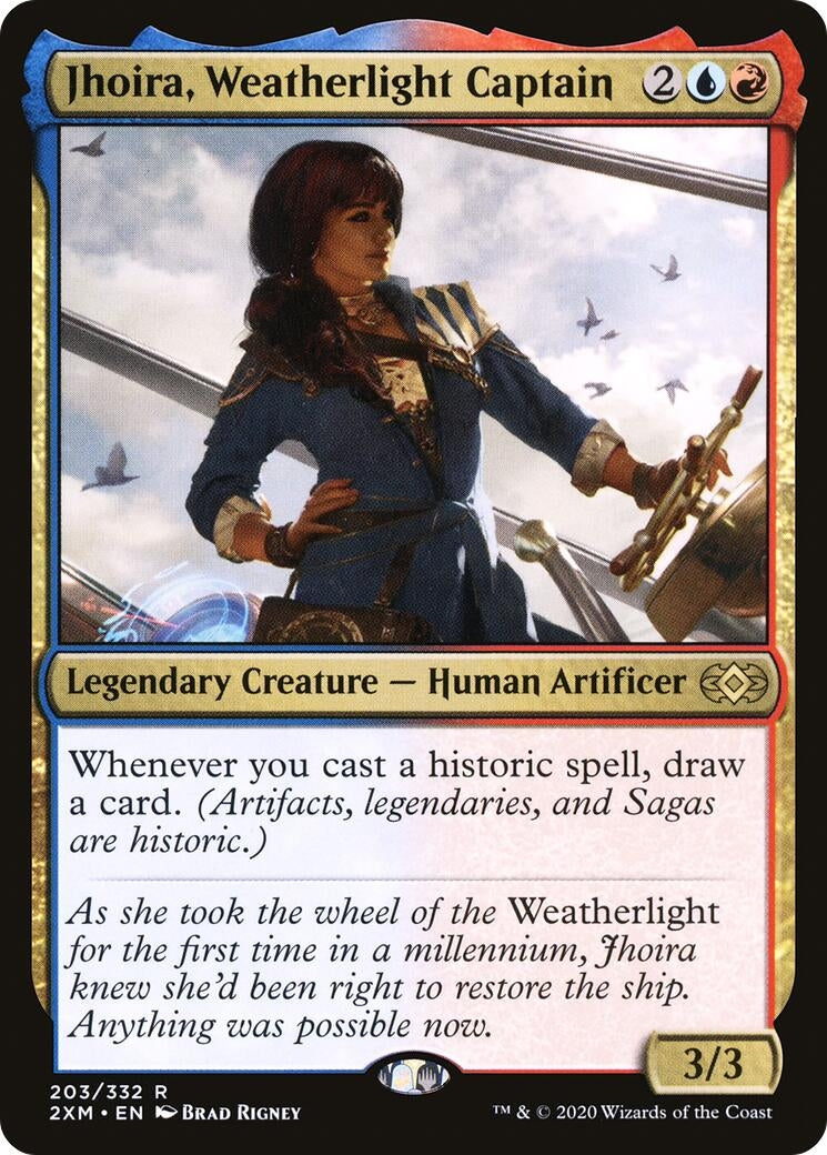 Image for Jhoira, Weatherlight Captain (203) [Double Masters] - Magic: The Gathering