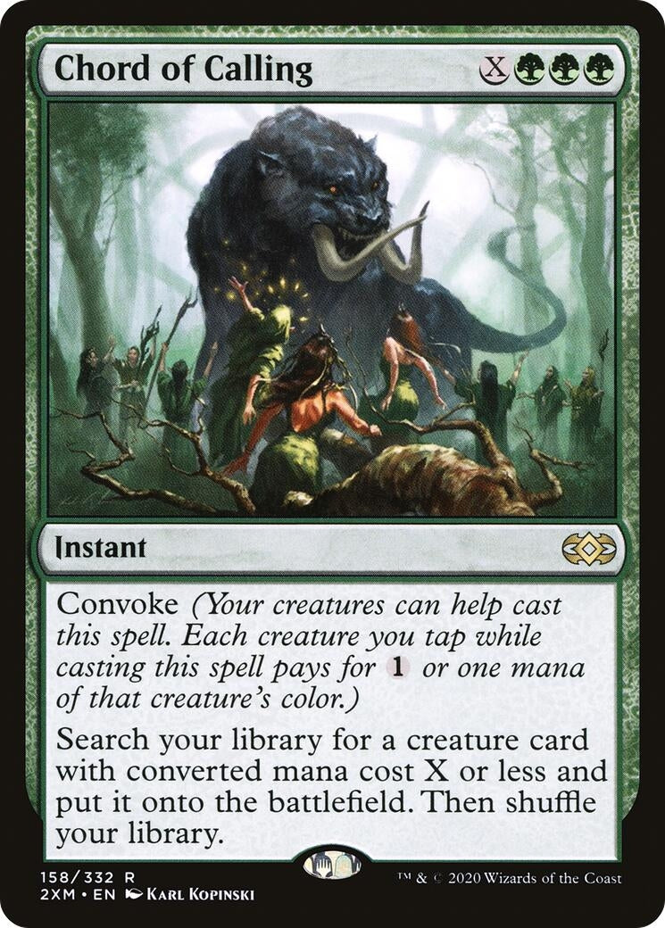 Image for Chord of Calling (158) [Double Masters] - Magic: The Gathering