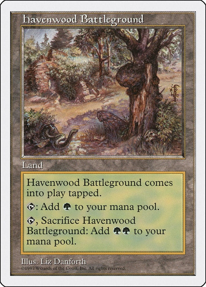 Image for Havenwood Battleground [Fifth Edition] - Magic: The Gathering