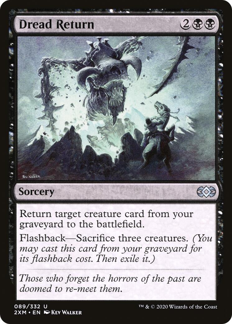 Image for Dread Return (89) [Double Masters] - Magic: The Gathering