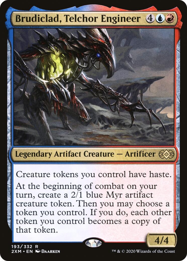 Image for Brudiclad, Telchor Engineer (193) [Double Masters] - Magic: The Gathering