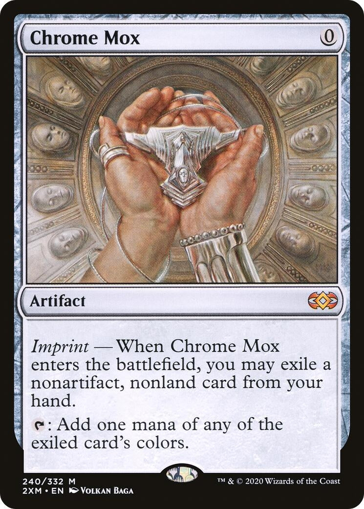 Image for Chrome Mox (240) [Double Masters] - Magic: The Gathering