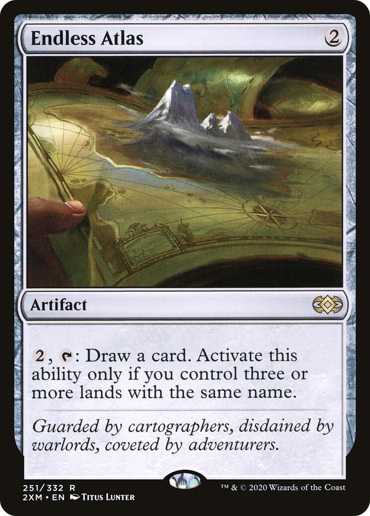 Image for Endless Atlas (251) [Double Masters] - Magic: The Gathering