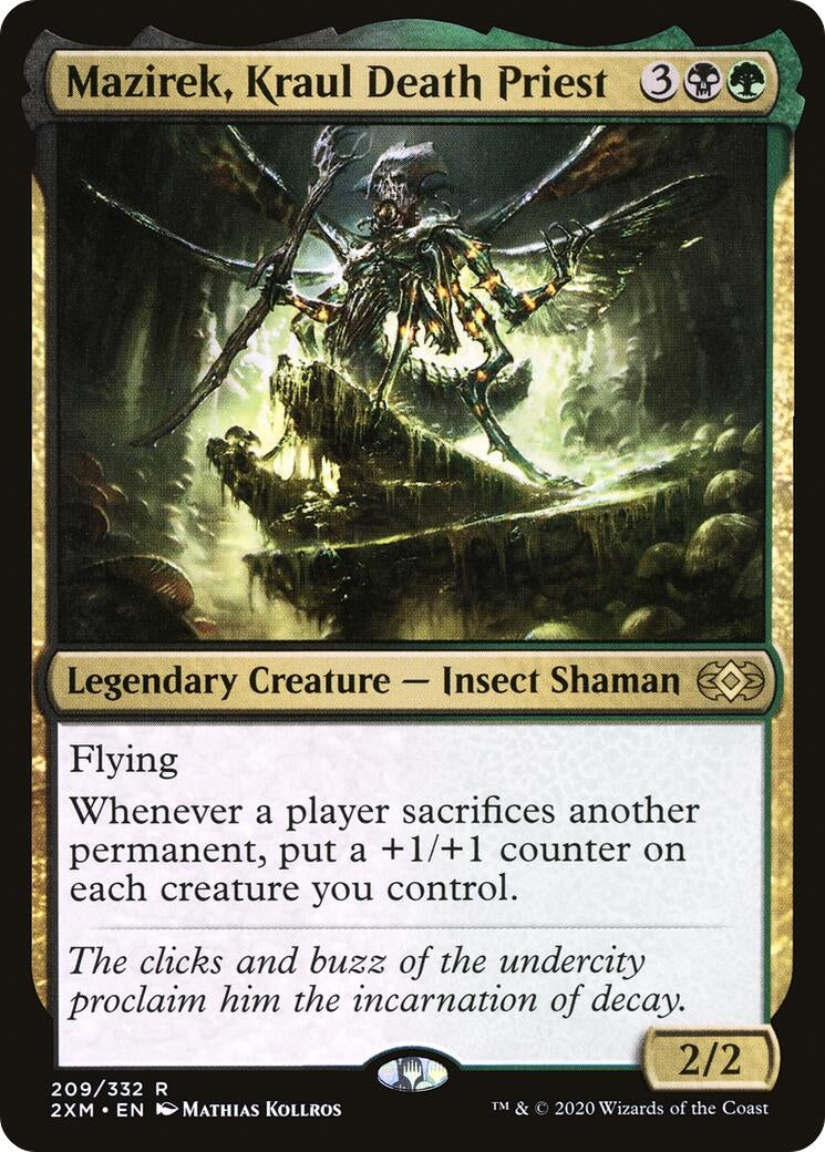 Image for Mazirek, Kraul Death Priest (209) [Double Masters] - Magic: The Gathering