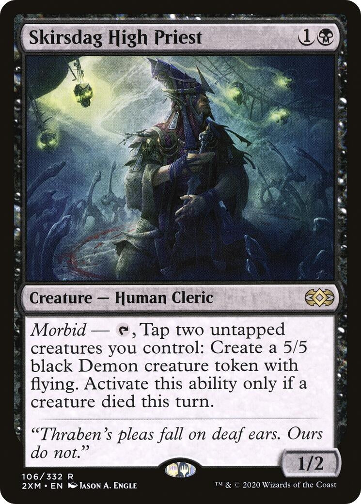 Image for Skirsdag High Priest (106) [Double Masters] - Magic: The Gathering