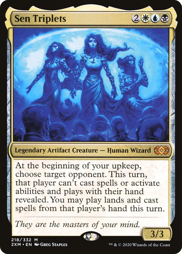 Image for Sen Triplets (218) [Double Masters] - Magic: The Gathering