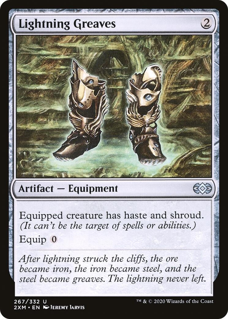 Lightning Greaves (267) [Double Masters]