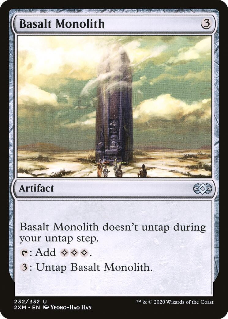 Image for Basalt Monolith (232) [Double Masters] - Magic: The Gathering