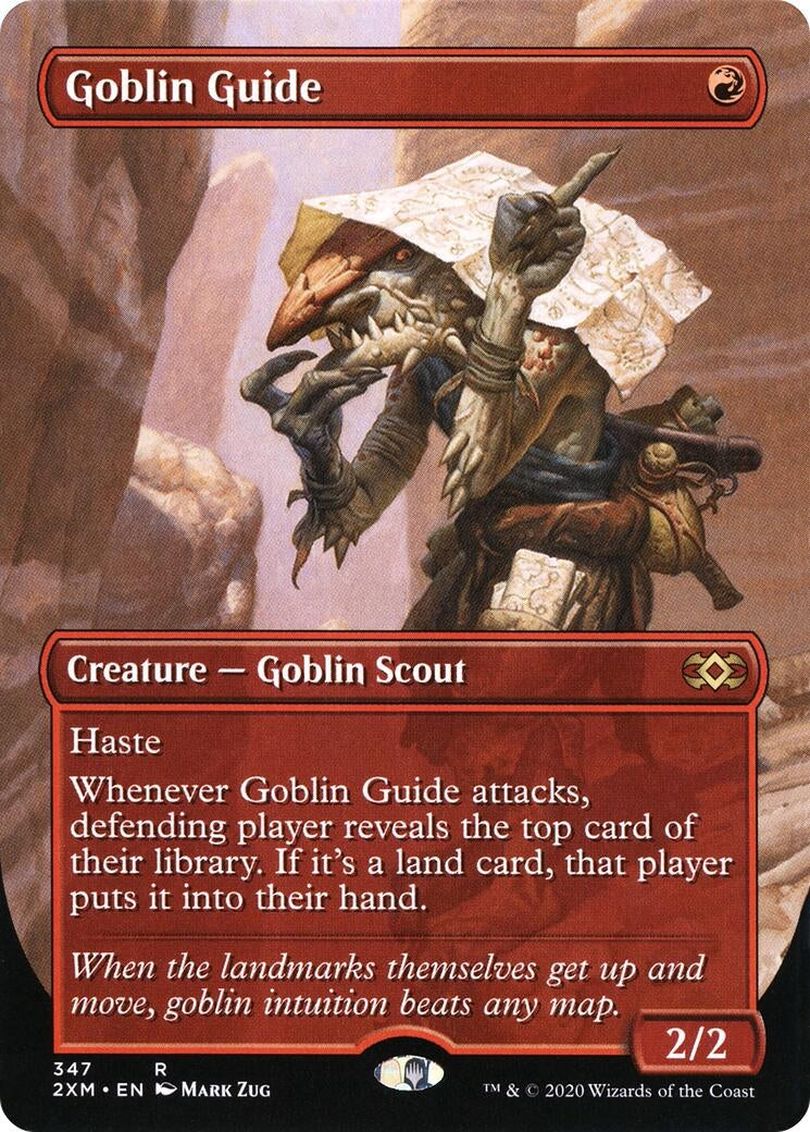 Image for Goblin Guide (Borderless) (347) [Double Masters] - Magic: The Gathering