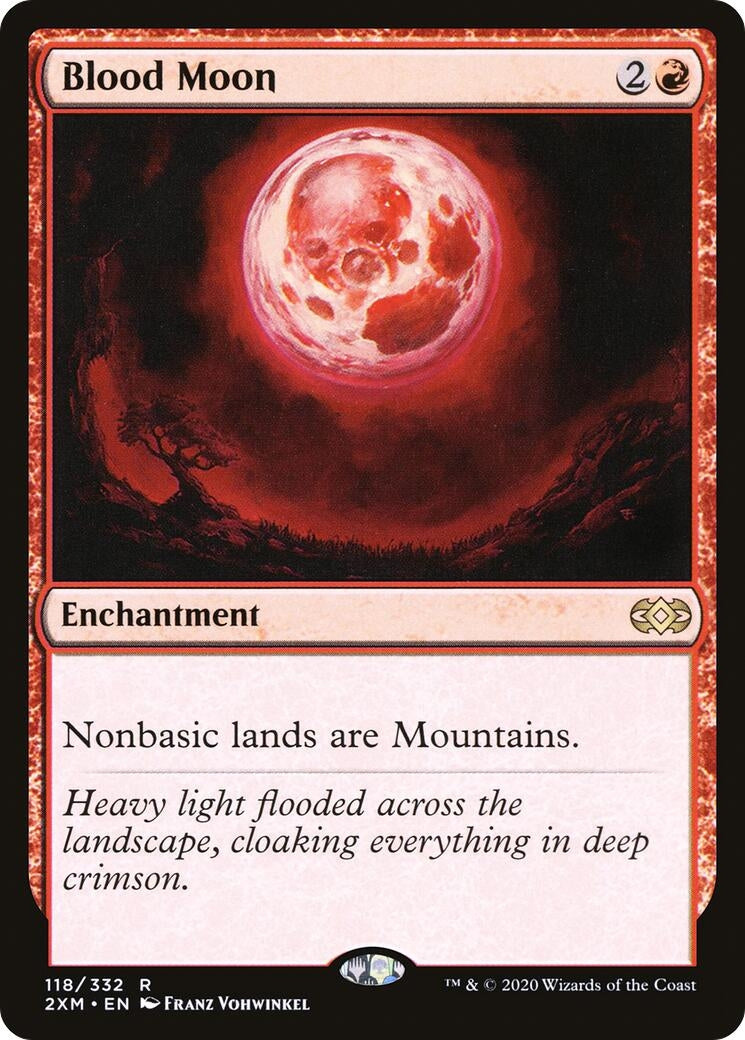 Image for Blood Moon (118) [Double Masters] - Magic: The Gathering