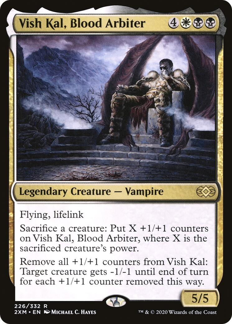 Image for Vish Kal, Blood Arbiter (226) [Double Masters] - Magic: The Gathering