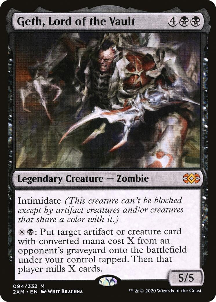 Image for Geth, Lord of the Vault (94) [Double Masters] - Magic: The Gathering