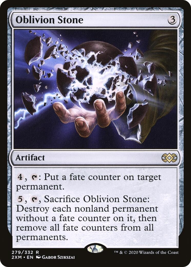 Image for Oblivion Stone (279) [Double Masters] - Magic: The Gathering