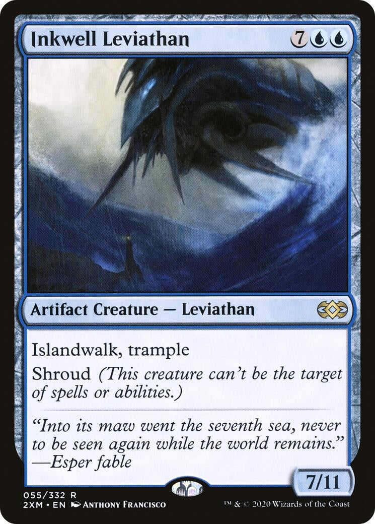 Image for Inkwell Leviathan (55) [Double Masters] - Magic: The Gathering