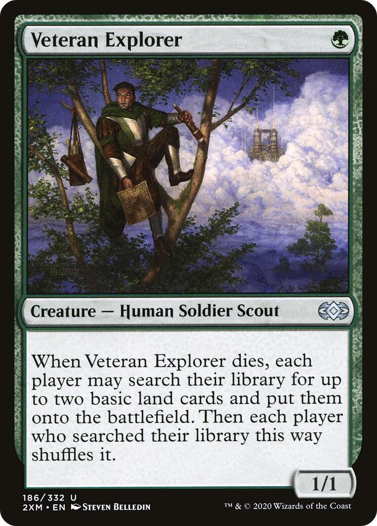 Image for Veteran Explorer (186) [Double Masters] - Magic: The Gathering