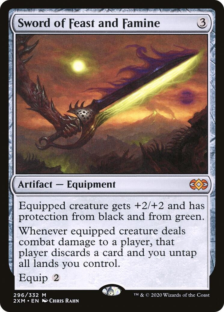 Image for Sword of Feast and Famine (296) [Double Masters] - Magic: The Gathering