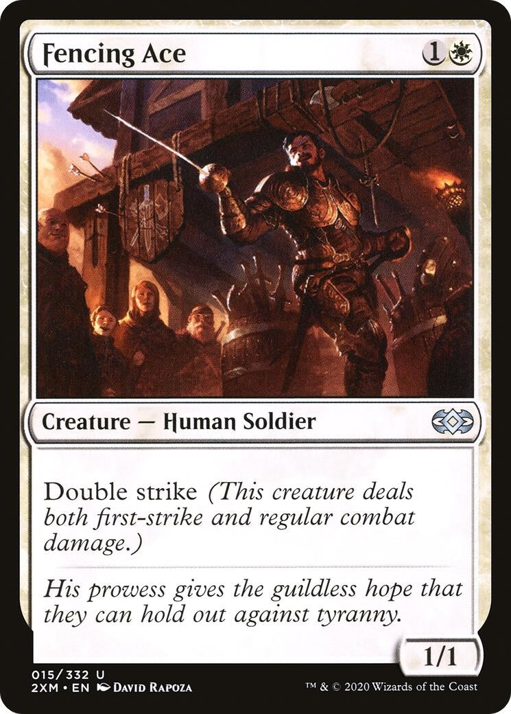 Image for Fencing Ace (15) [Double Masters] - Magic: The Gathering