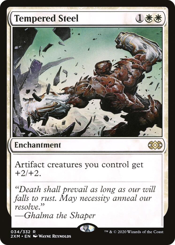 Image for Tempered Steel (34) [Double Masters] - Magic: The Gathering