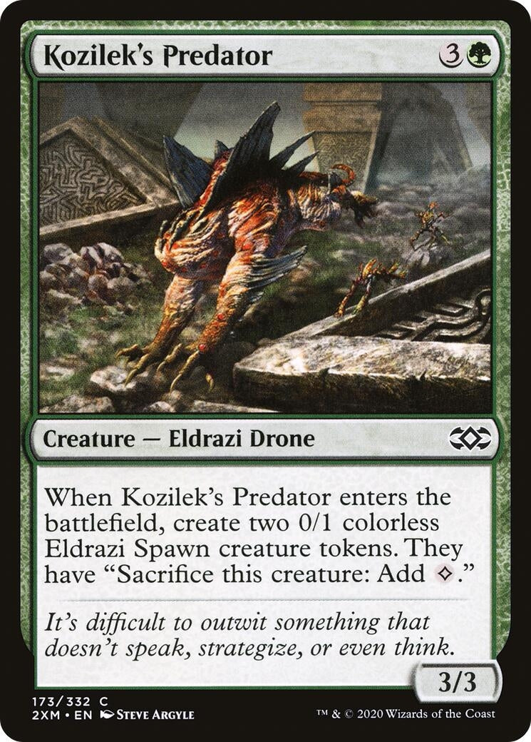 Image for Kozilek's Predator (173) [Double Masters] - Magic: The Gathering