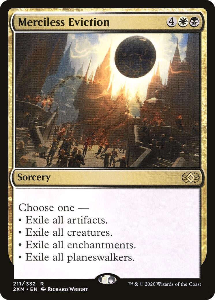Image for Merciless Eviction (211) [Double Masters] - Magic: The Gathering