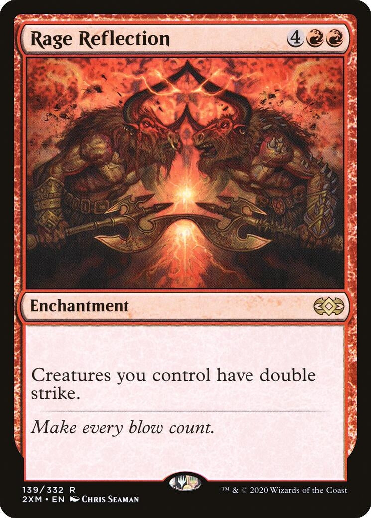 Image for Rage Reflection (139) [Double Masters] - Magic: The Gathering