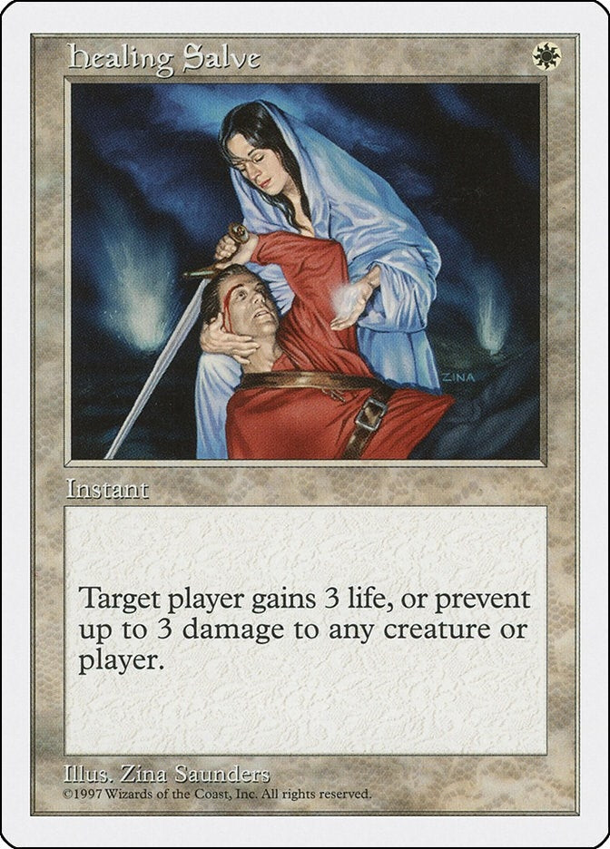 Image for Healing Salve [Fifth Edition] - Magic: The Gathering
