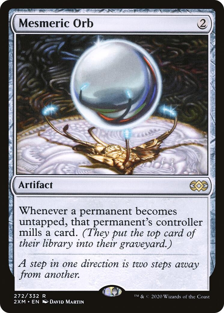Image for Mesmeric Orb (272) [Double Masters] - Magic: The Gathering