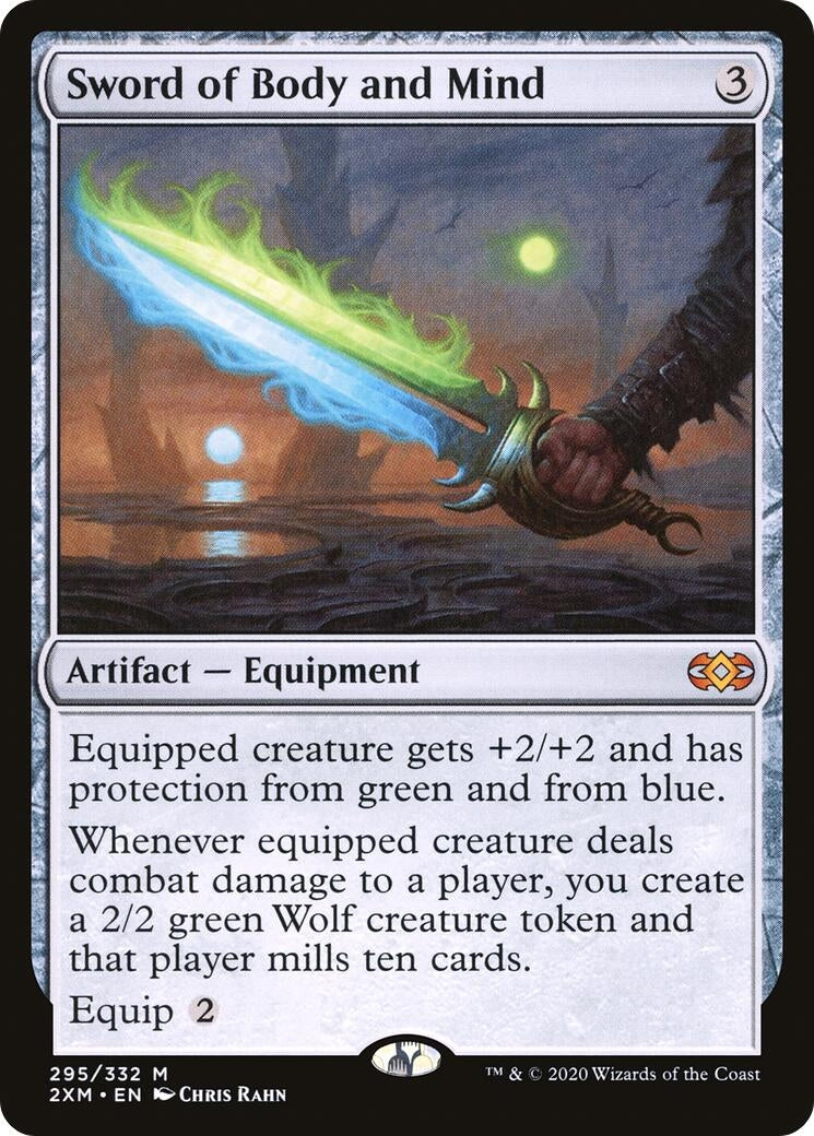 Image for Sword of Body and Mind (295) [Double Masters] - Magic: The Gathering