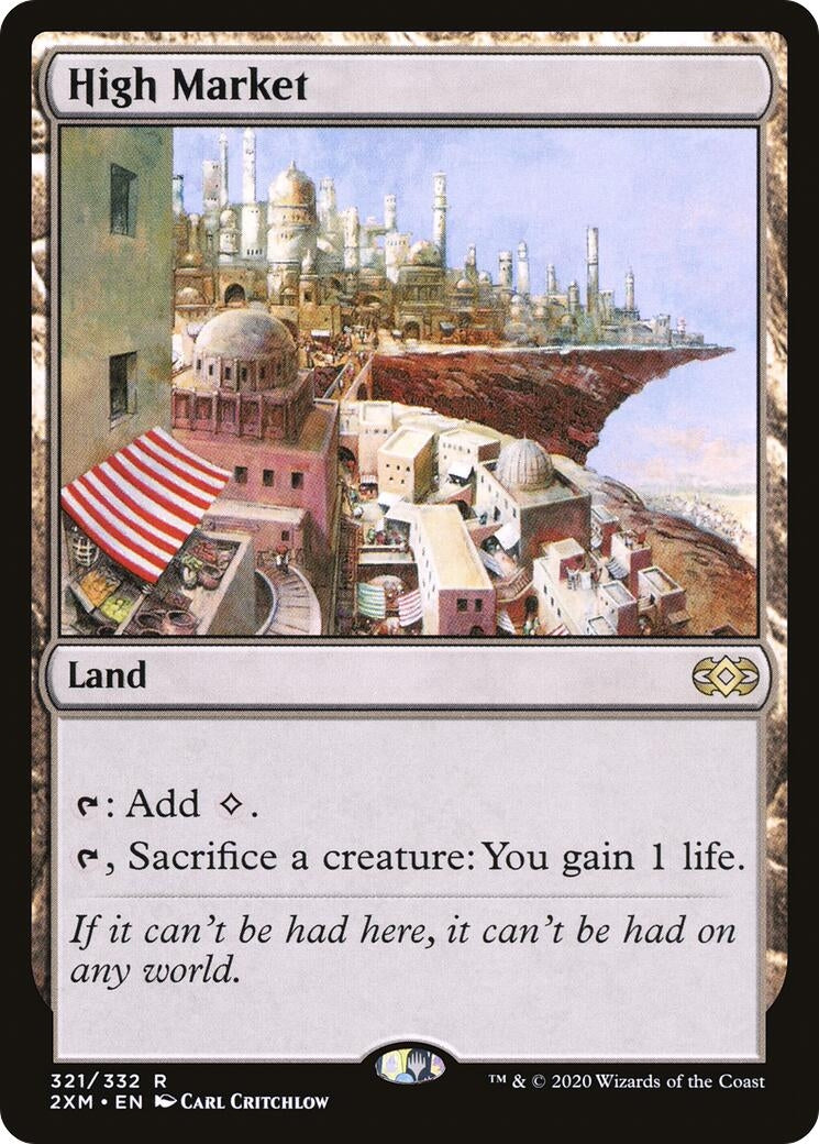 Image for High Market (321) [Double Masters] - Magic: The Gathering