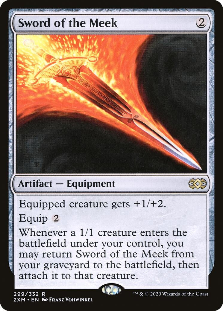 Image for Sword of the Meek (299) [Double Masters] - Magic: The Gathering