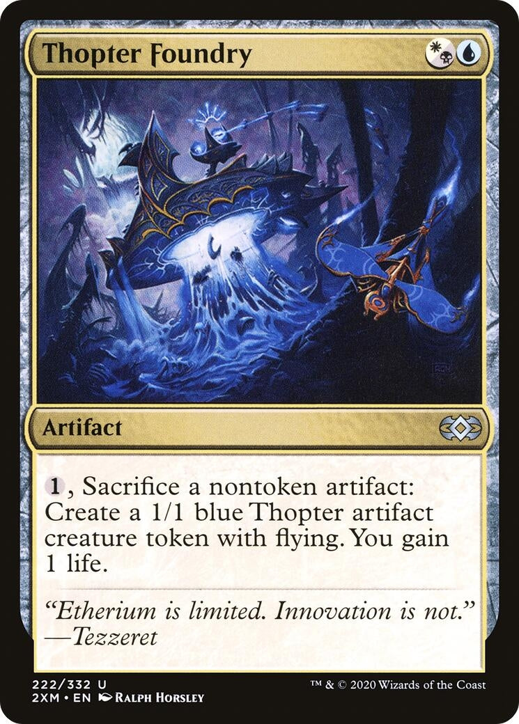 Image for Thopter Foundry (222) [Double Masters] - Magic: The Gathering
