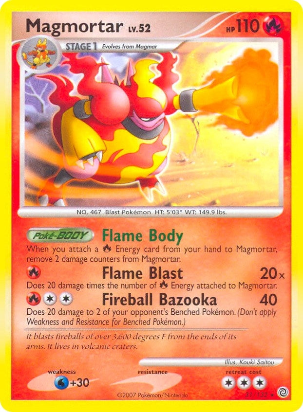 Image for Magmortar - 31/132 (Secret Wonders) (031/132) [Deck Exclusives] - Pokemon