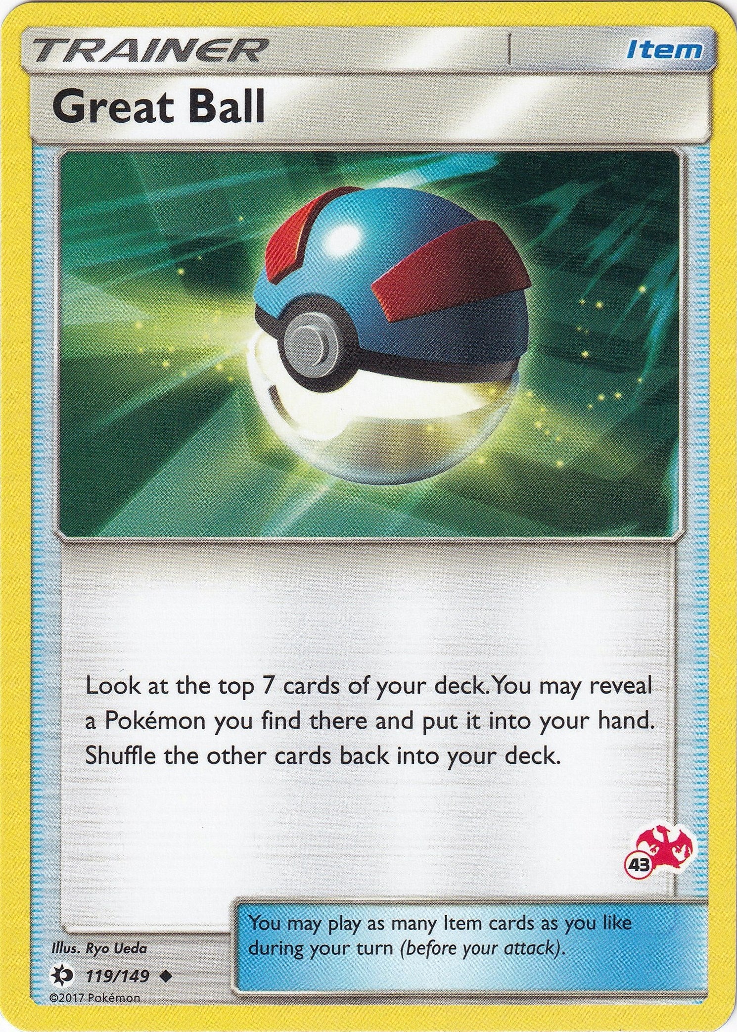 Image for Great Ball - 119/149 (#43 Charizard Stamped) (119/149) [Battle Academy] - Pokemon