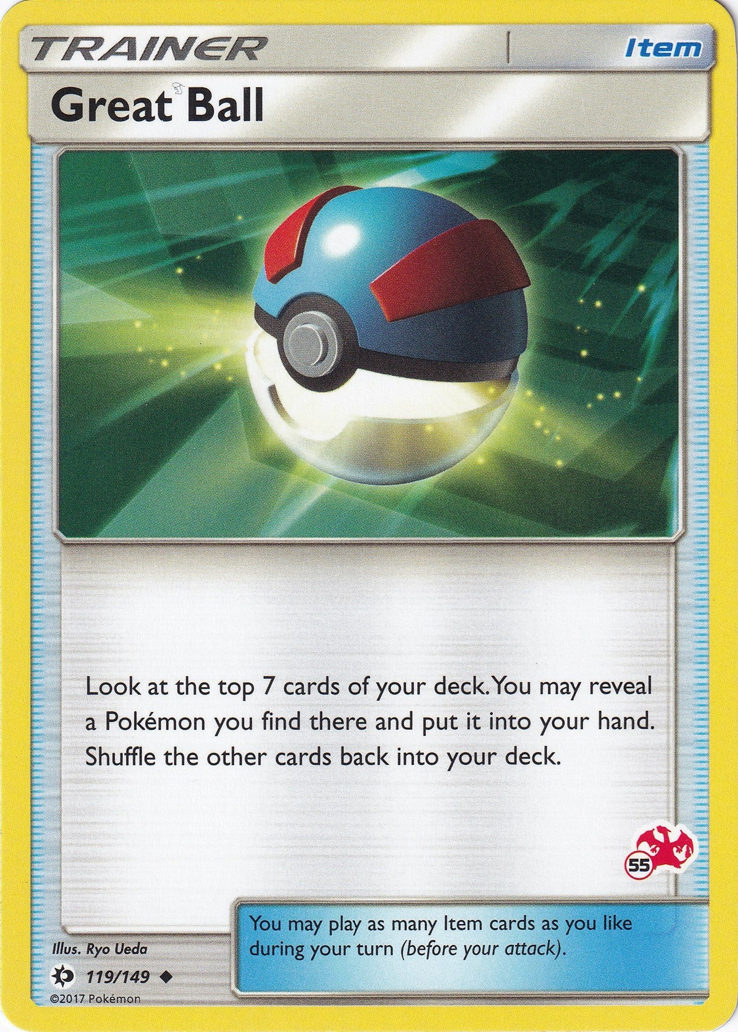 Image for Great Ball - 119/149 (#55 Charizard Stamped) (119/149) [Battle Academy] - Pokemon