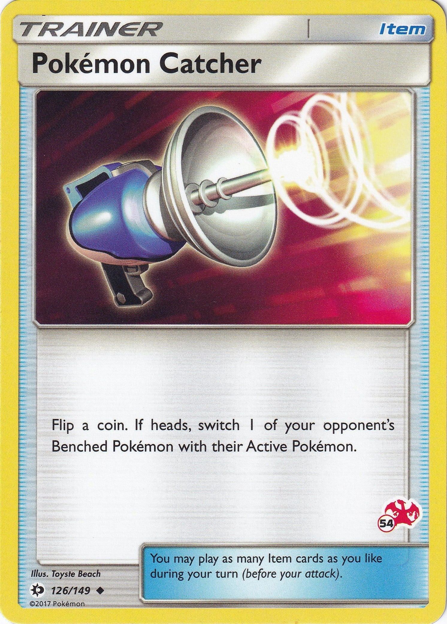 Image for Pokemon Catcher - 126/149 (#54 Charizard Stamped) (126/149) [Battle Academy] - Pokemon
