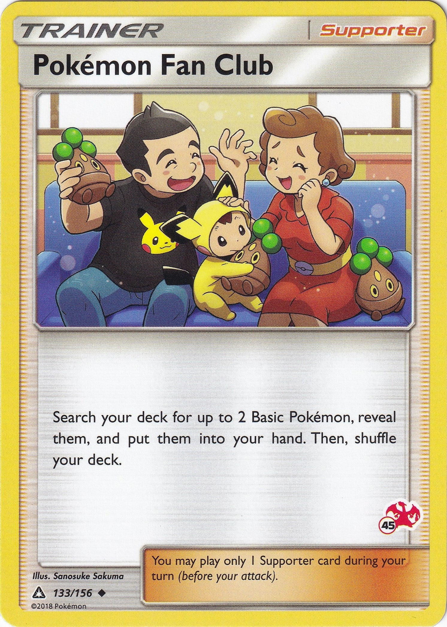 Image for Pokemon Fan Club - 133/156 (#45 Charizard Stamped) (133/156) [Battle Academy] - Pokemon