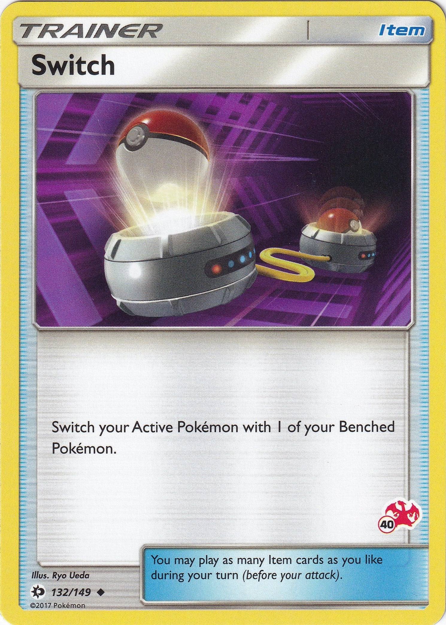 Image for Switch - 132/149 (#40 Charizard Stamped) (132/149) [Battle Academy] - Pokemon