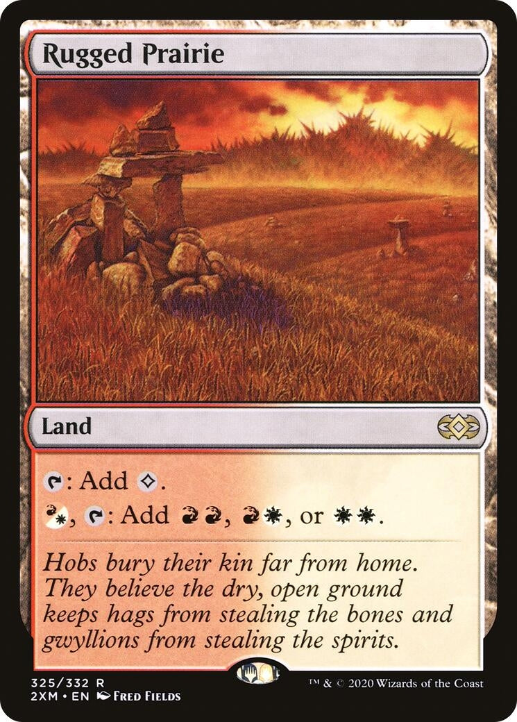 Image for Rugged Prairie (325) [Double Masters] - Magic: The Gathering