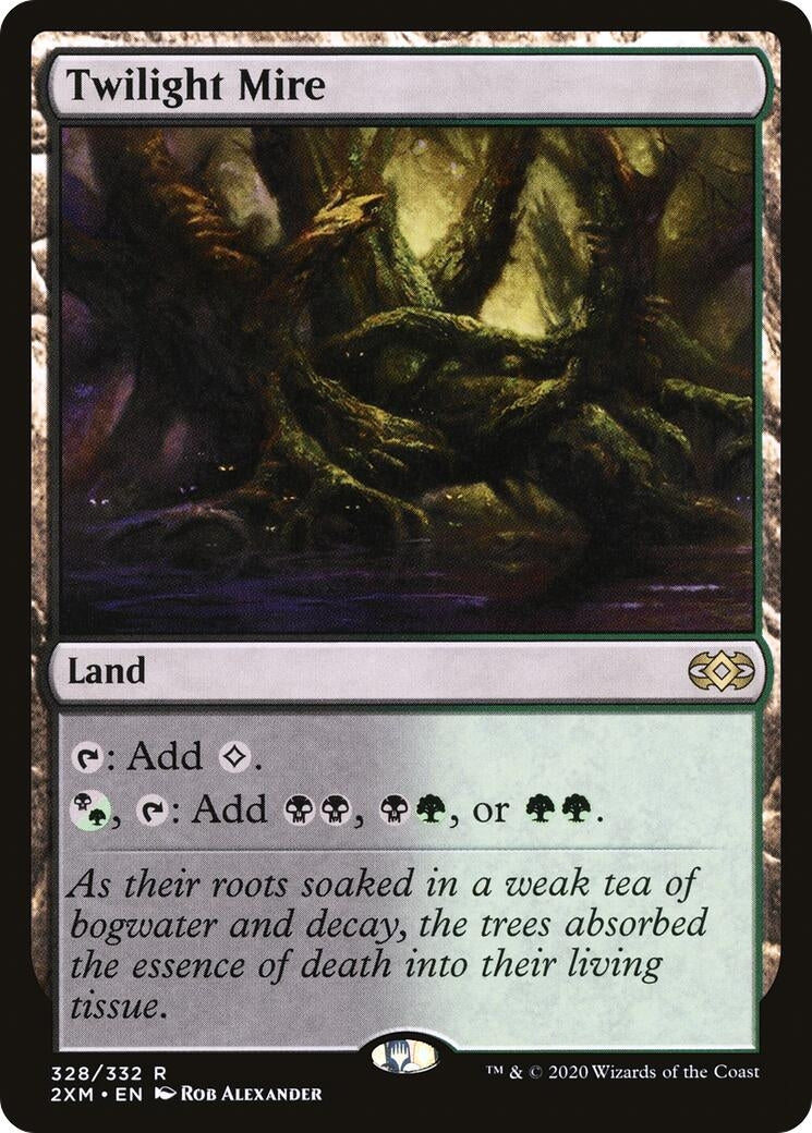 Image for Twilight Mire (328) [Double Masters] - Magic: The Gathering