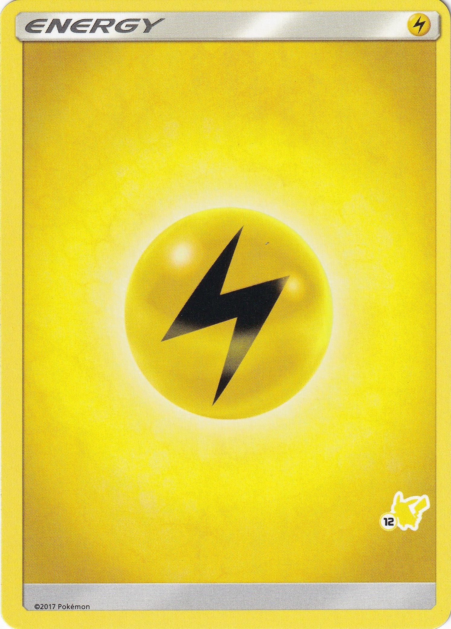 Image for Lightning Energy (#12 Pikachu Stamped) [Battle Academy] - Pokemon