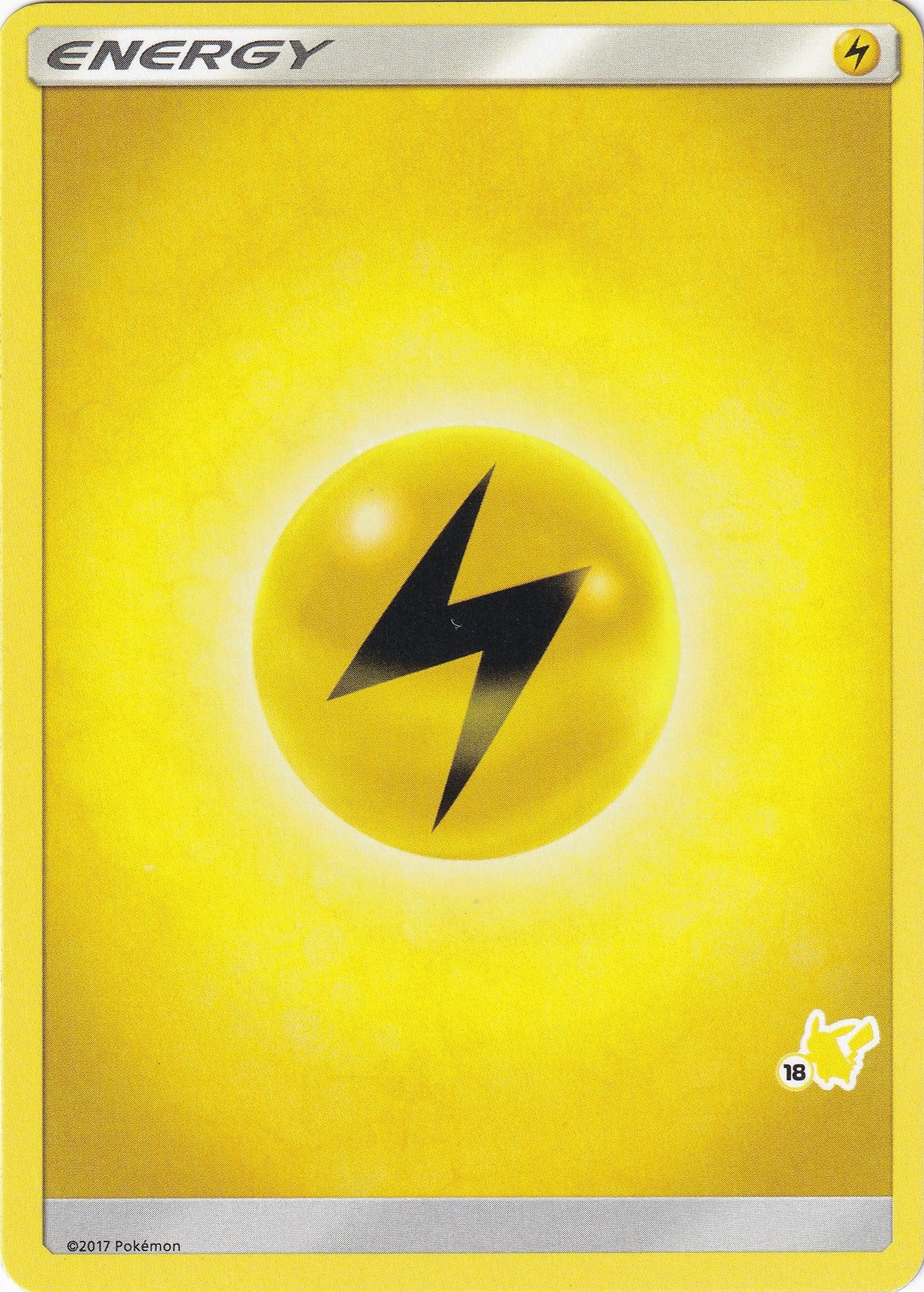 Image for Lightning Energy (#18 Pikachu Stamped) [Battle Academy] - Pokemon