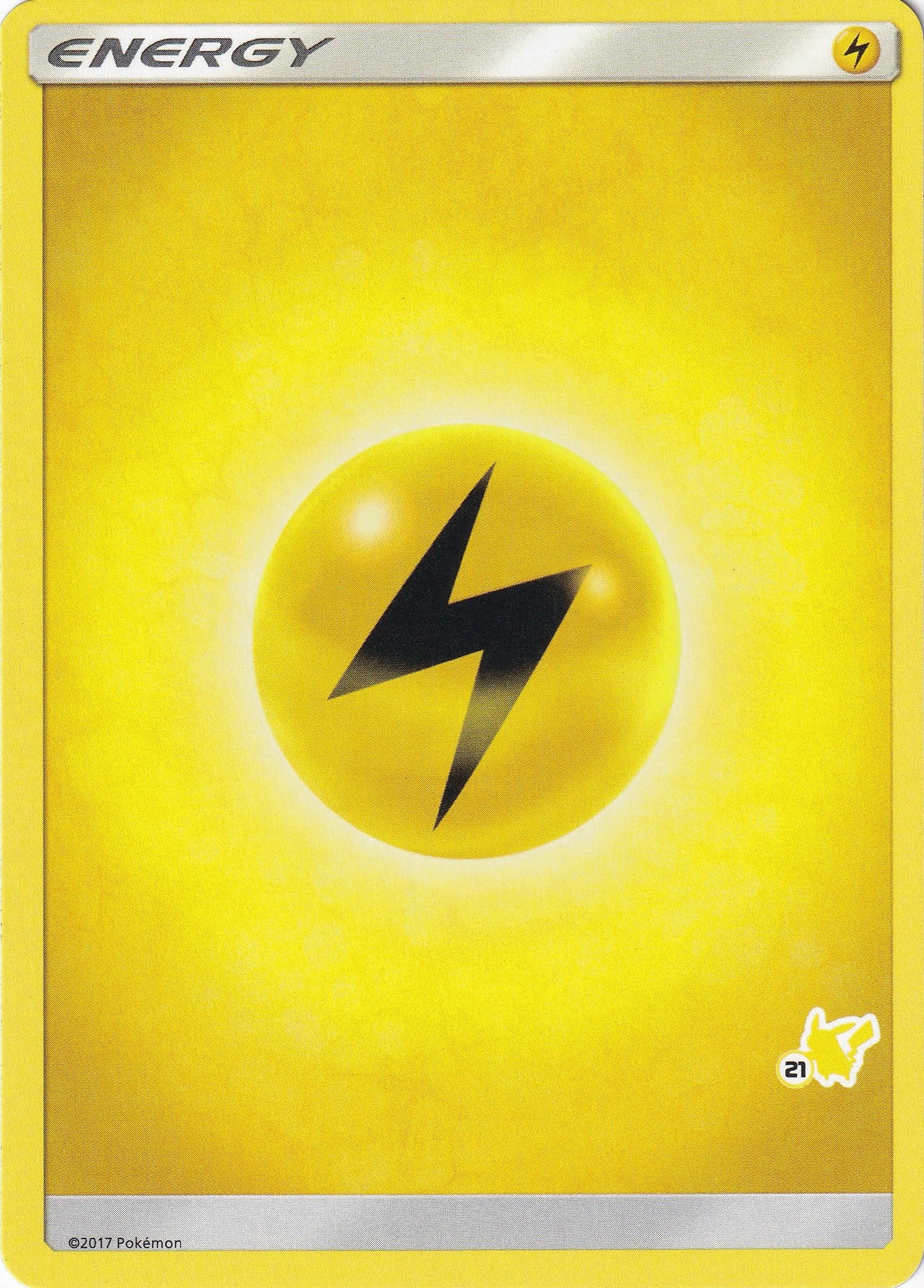 Image for Lightning Energy (#21 Pikachu Stamped) [Battle Academy] - Pokemon