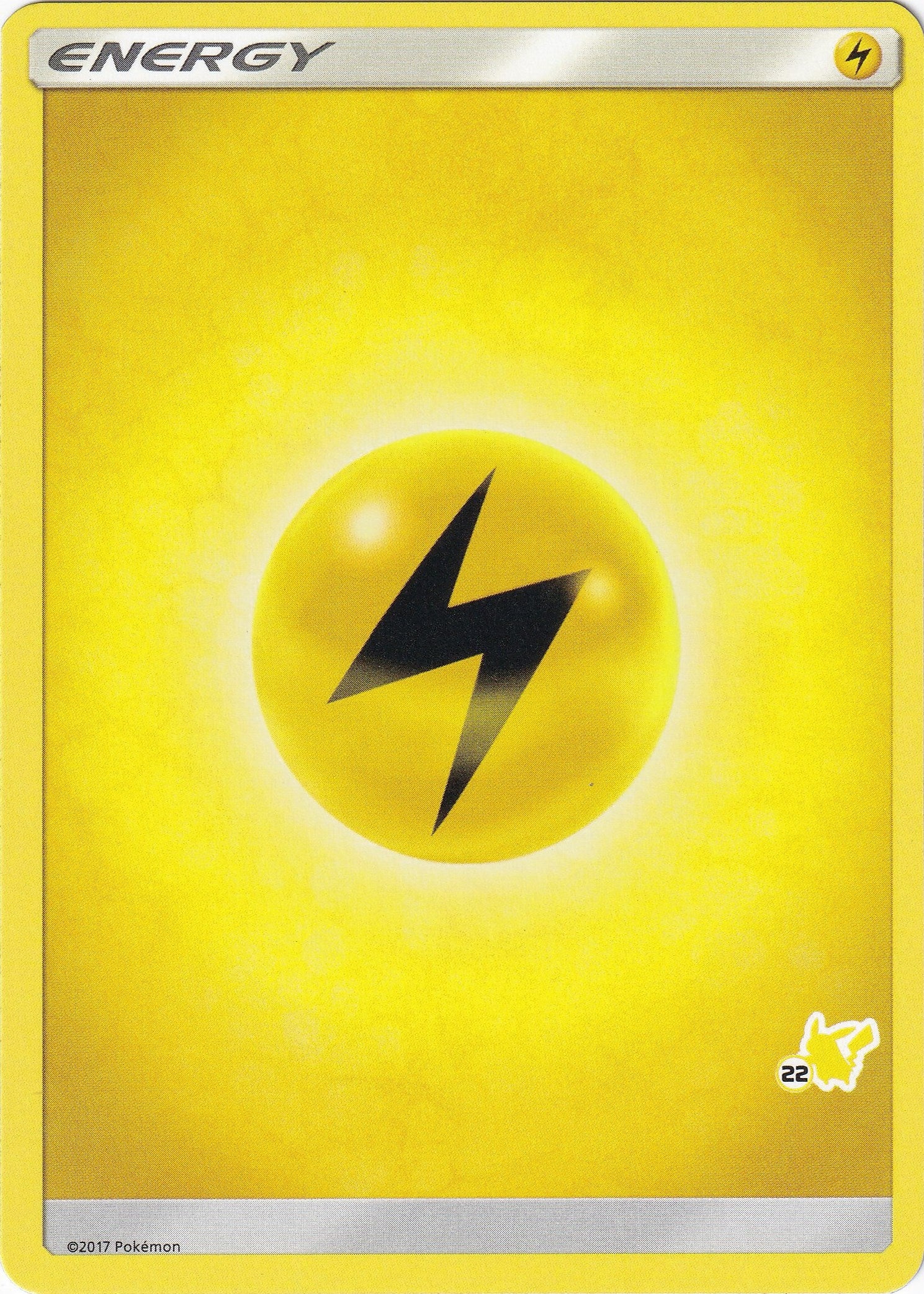 Image for Lightning Energy (#22 Pikachu Stamped) [Battle Academy] - Pokemon