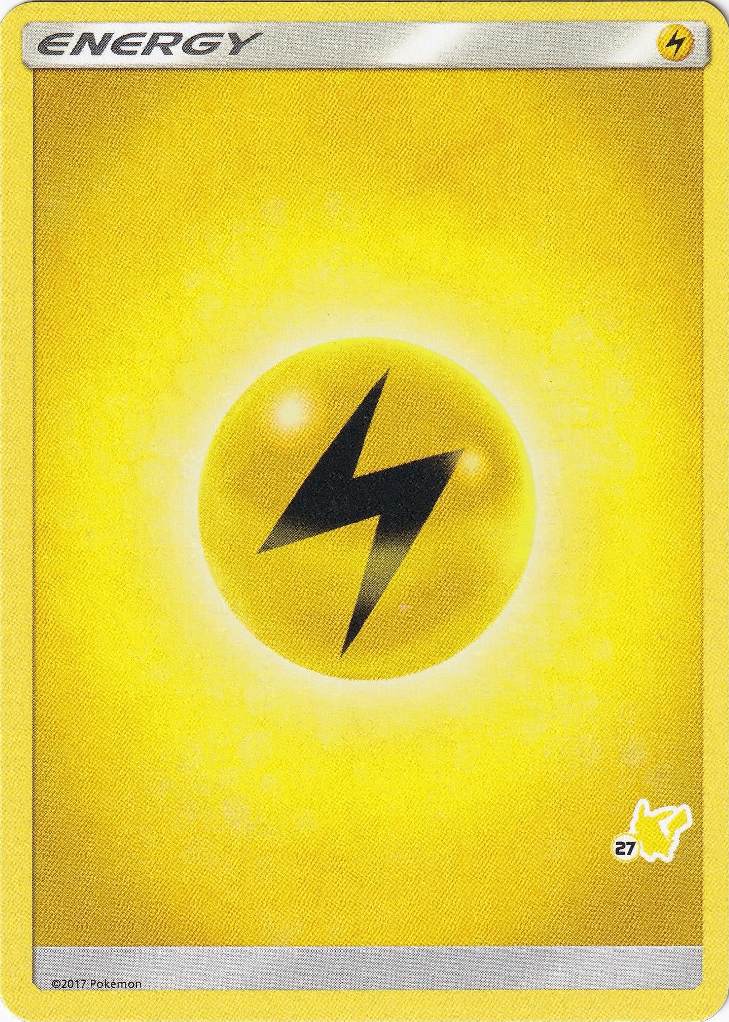 Image for Lightning Energy (#27 Pikachu Stamped) [Battle Academy] - Pokemon