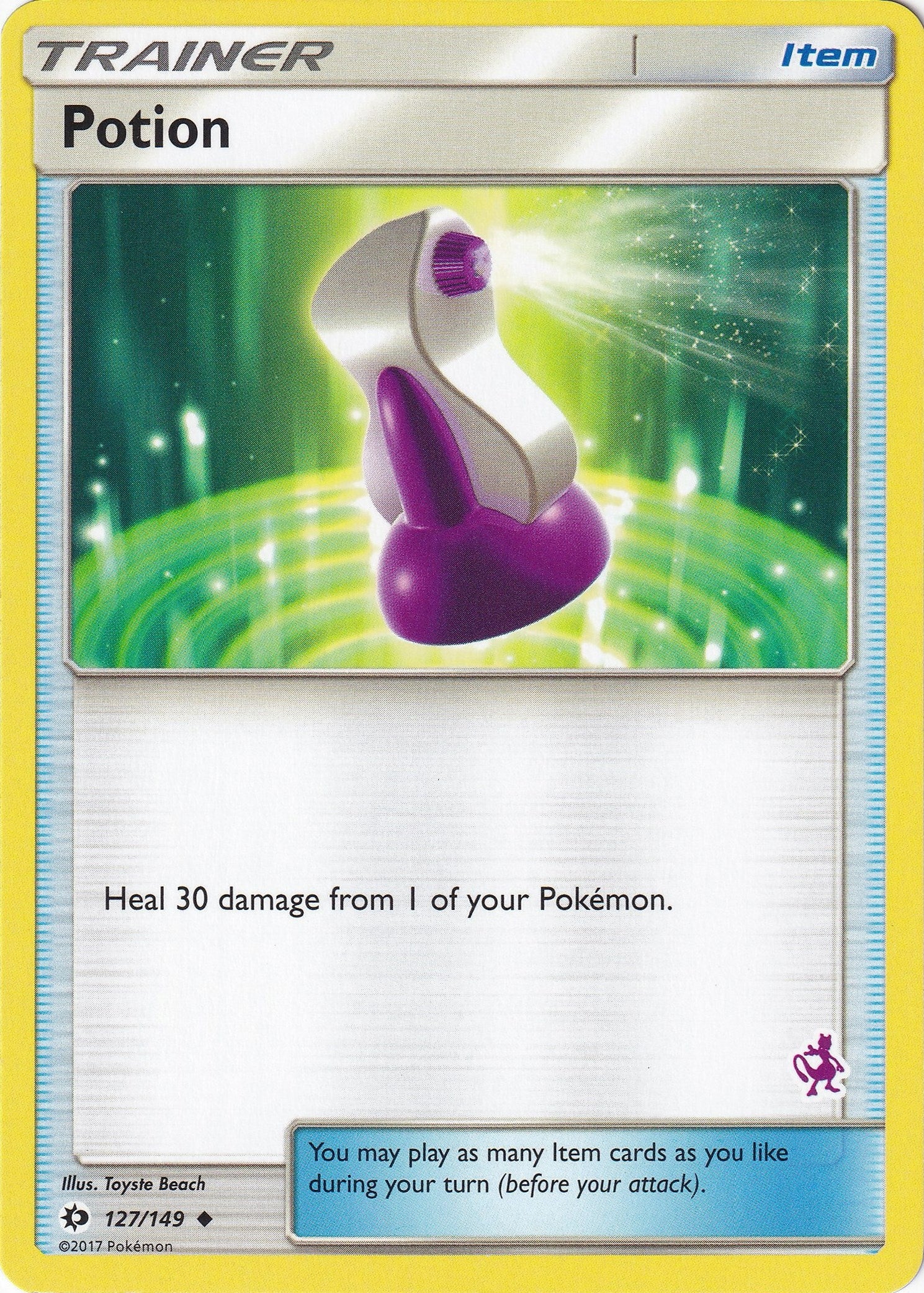 Image for Potion - 127/149 (Mewtwo Stamped) (127/149) [Battle Academy] - Pokemon
